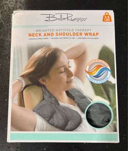 Bella Russo Weighted Neck and Shoulder Wrap Hot/Cold Therapy