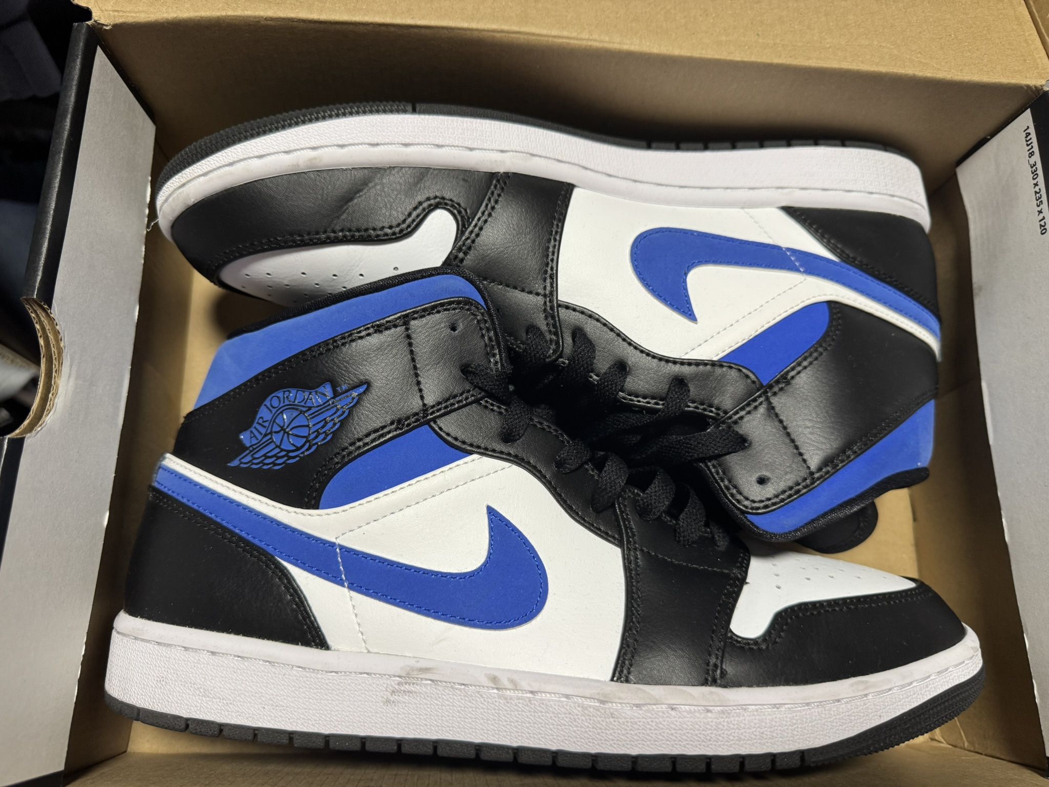 Air Jordan 1 Mid size 11