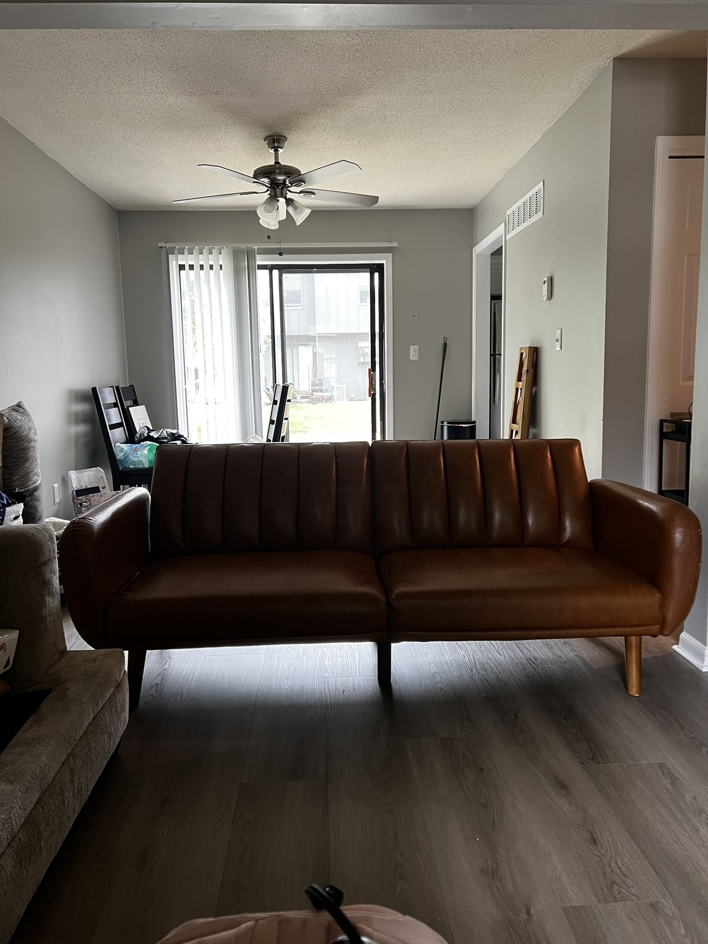 Brown Futon