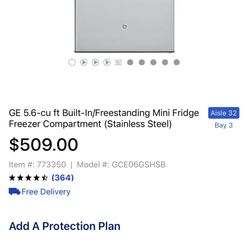 Ge5.6cu Ft Built In -ss