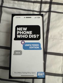 New phone who dis adult card game