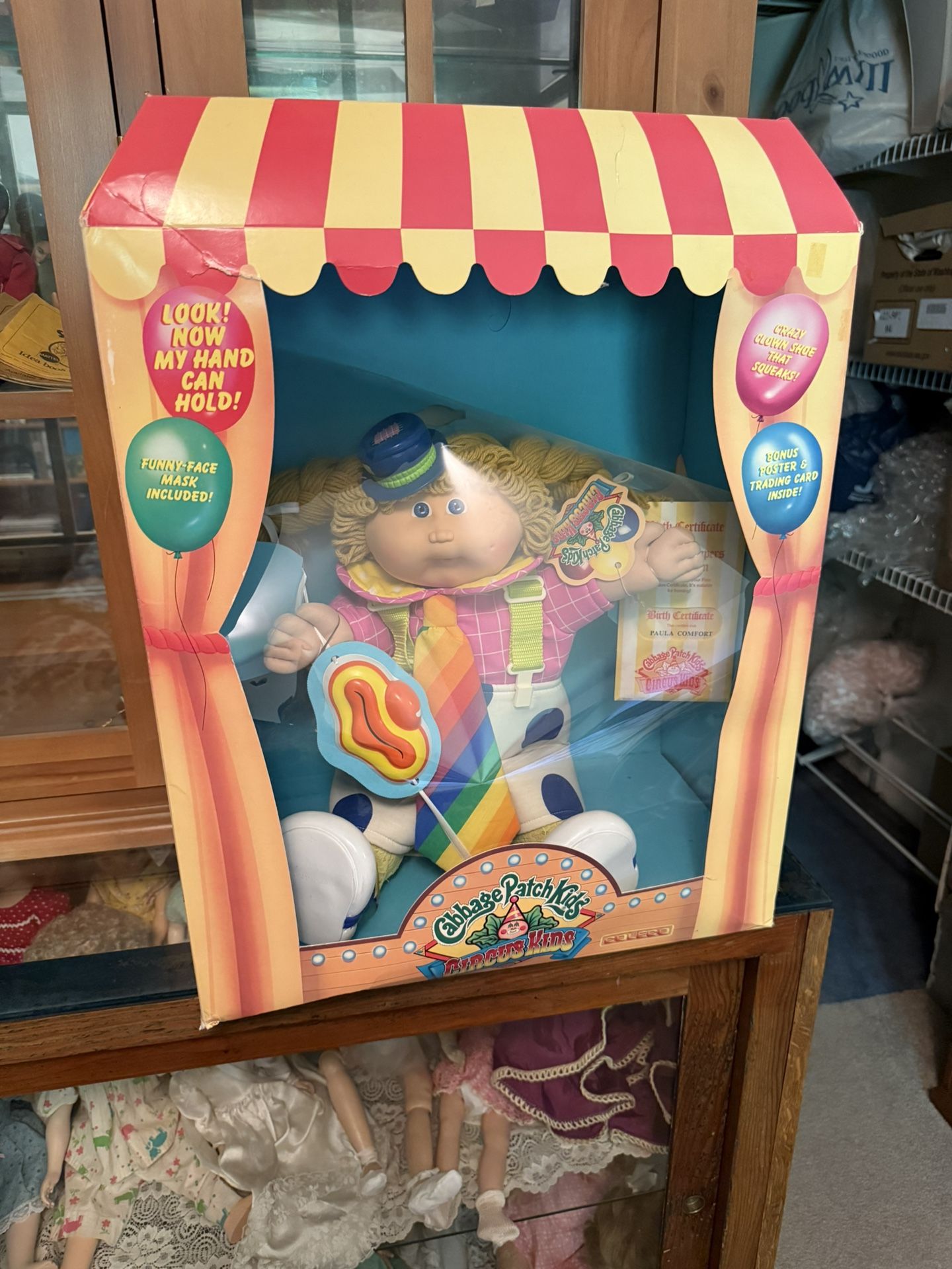 Vintage 1985 Cabbage Patch Kids Circus Kids Doll