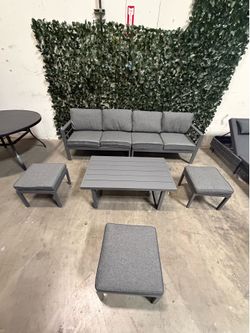 New Outdoor Patio Aluminum Furniture Sofa Set