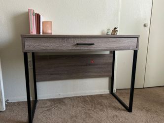 Desk and chair