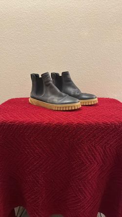 Salvatore Ferragamo Talos Leather Chelsea boots