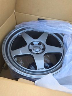 Kensai KNP gloss gunmetal wheels