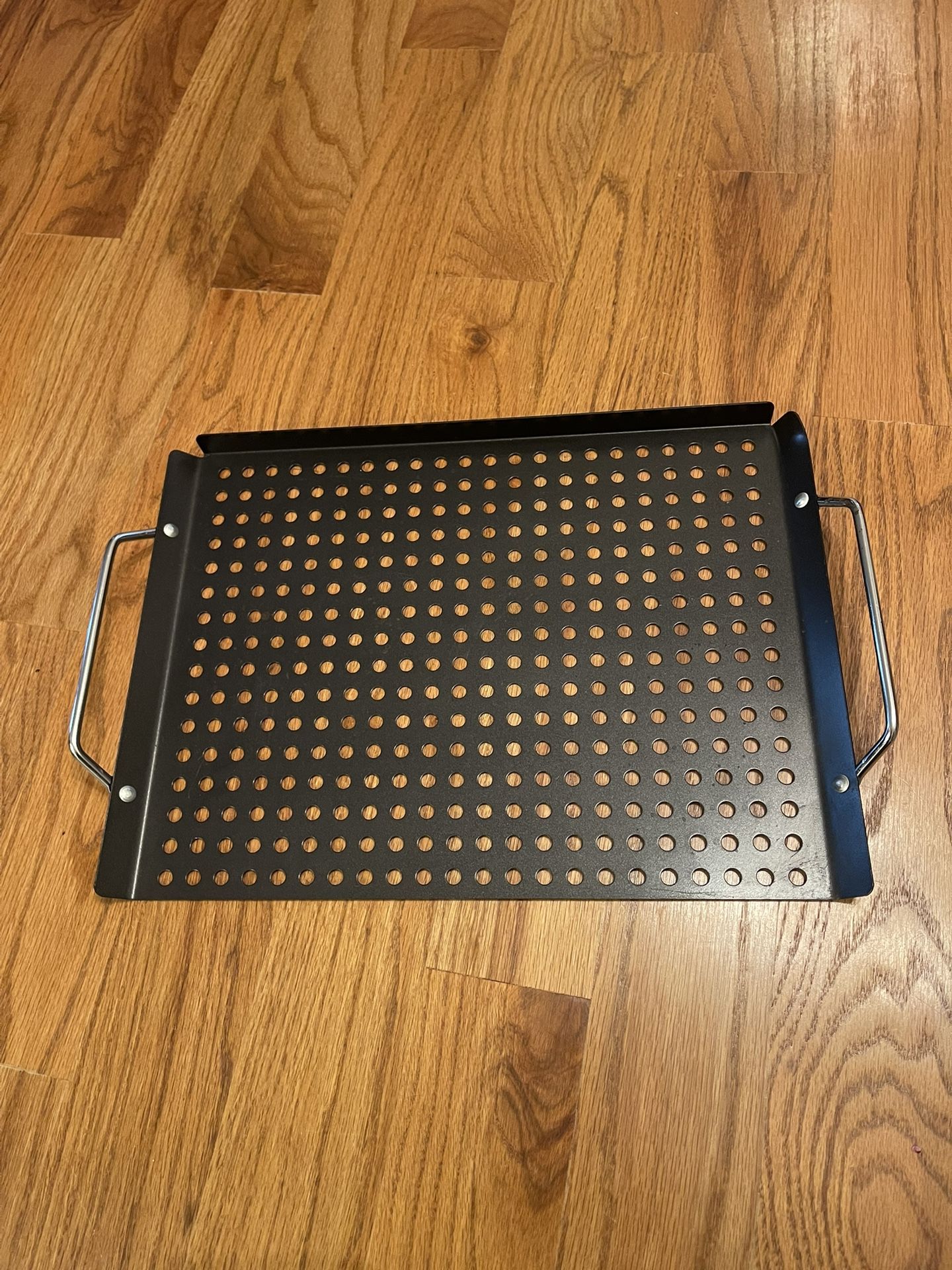 Grill Grate with Handles Portable For Outdoor BBQ grill Camping Barely Used 14”x11”