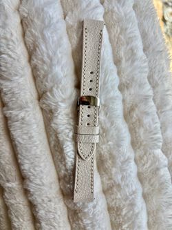 Cartier Dumont Straps - Chevre Arctic Beige Custom Product by Liger