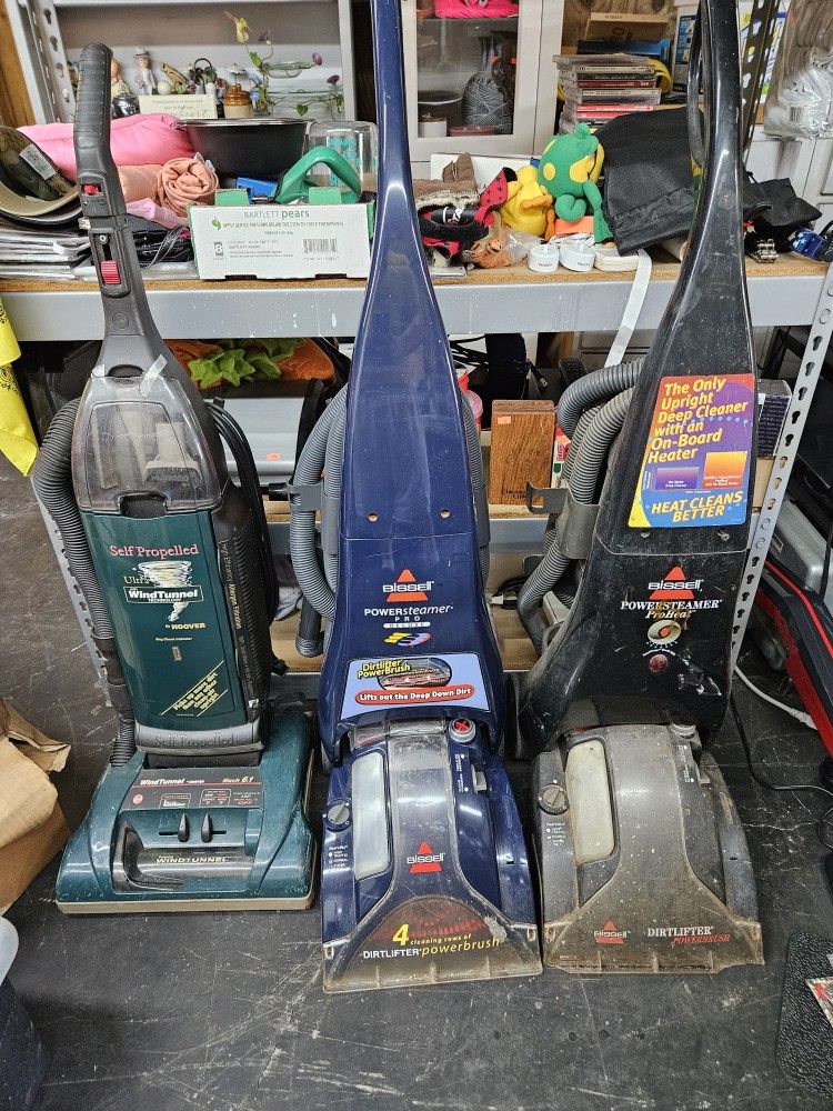 Hoover Whirlwind Vacuum Bissell Steam Cleaners
