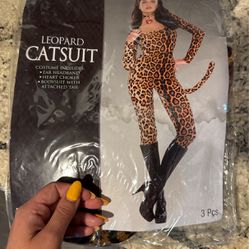 Leopard Cat Halloween Costume 