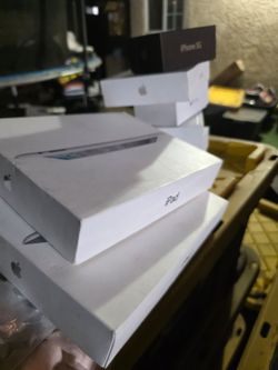 Apple iPad and iPhone  Boxes