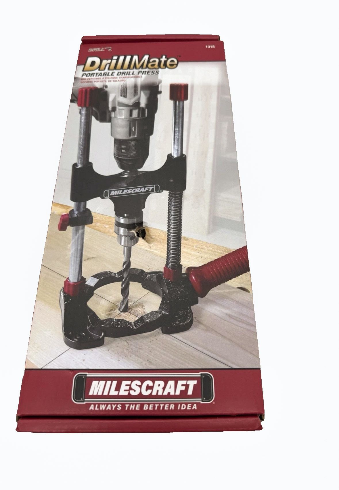Milescraft 1318 DrillMate Portable Drillling Guide Precision Drill Jig Tool
