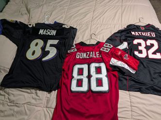 NFL Jerseys Bundle - Ravens, Falcons, Cardinals (Will Sell Separately)