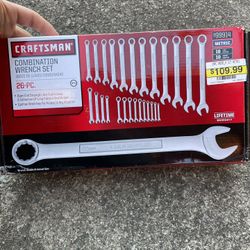 Craftsman Combination Wrench Set