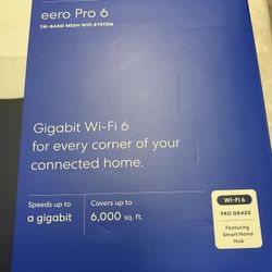 eero Pro 6 Mesh Wi-Fi 6 Router 3 Pack