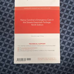 Paramedics Essential Access Code Ninth Edition  