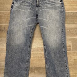 Men’s Silver Bootcut Jeans