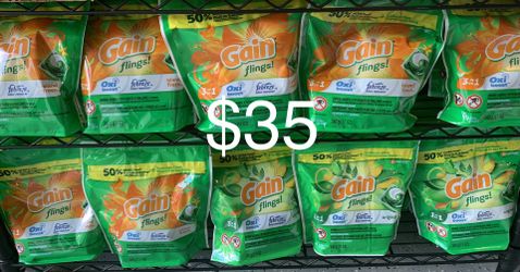 $35 For 10 Packs Gain Flings 16ct