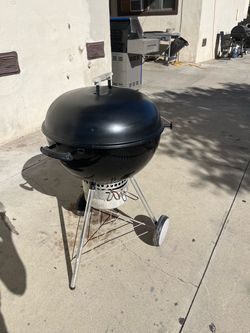 Weber master touch charcoal grill. Asador para usarse con carbón