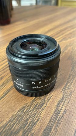 Canon Ef lens 15-45mm 1/3 stm