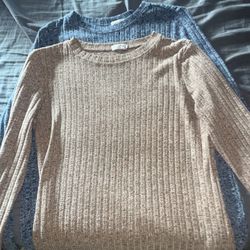 Long Sleeve Sweater 2 Pack Medium Long