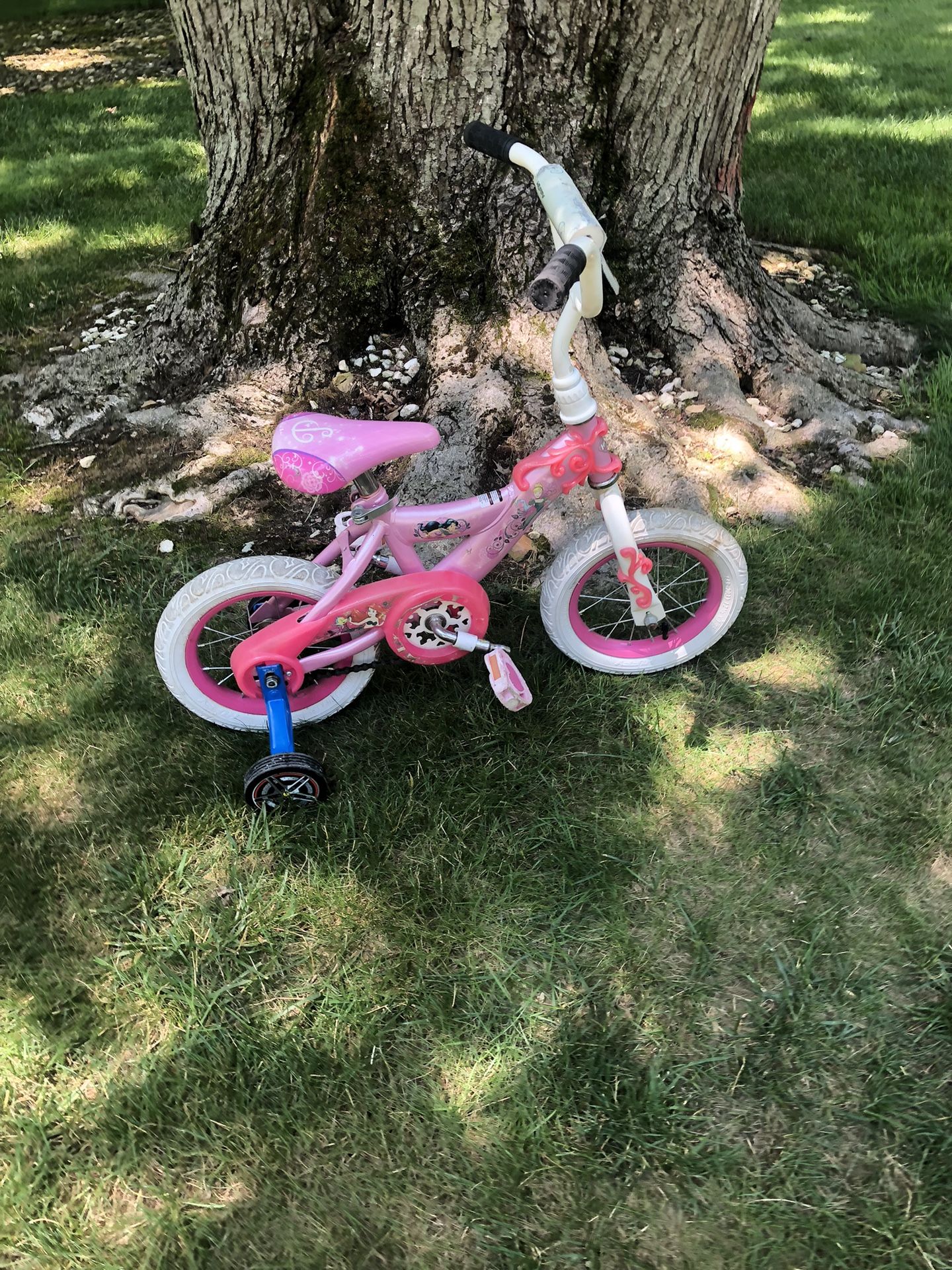 12.5” Kids Bike With Training Wheels 