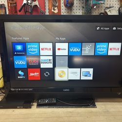 37” Vizio 1080 HD TV With Original Remote