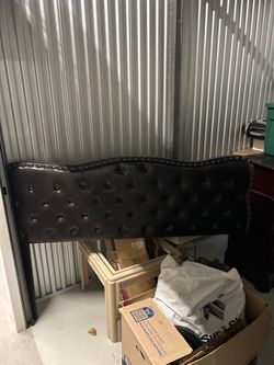 Queen mattress and bedframe