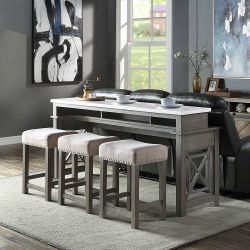 Wandella - Counter Height Set (w/ USB)