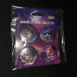 South Park Pins San Diego Comic Con Exclusive 2025