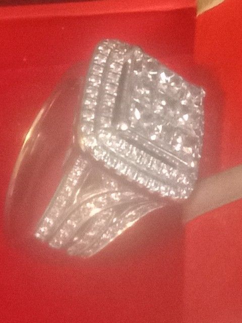 Gold & Diamonds Ring Necklace Jewelry 14k 10k Pendant 