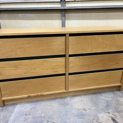 (2) Bedroom Dresser Set With Baby Changing Top