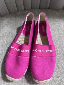 Michael Kors Canvas Slip-On Size 9