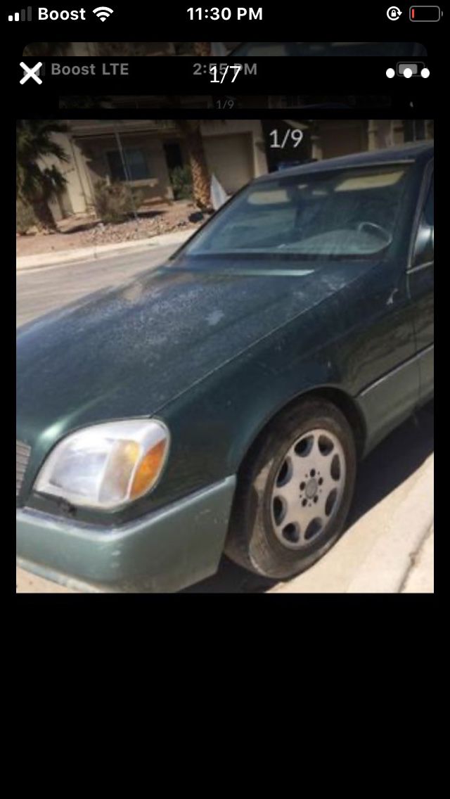1992 to 1999 W140 S CLASS PARTS FOR SALE! Part out! Ask me for parts