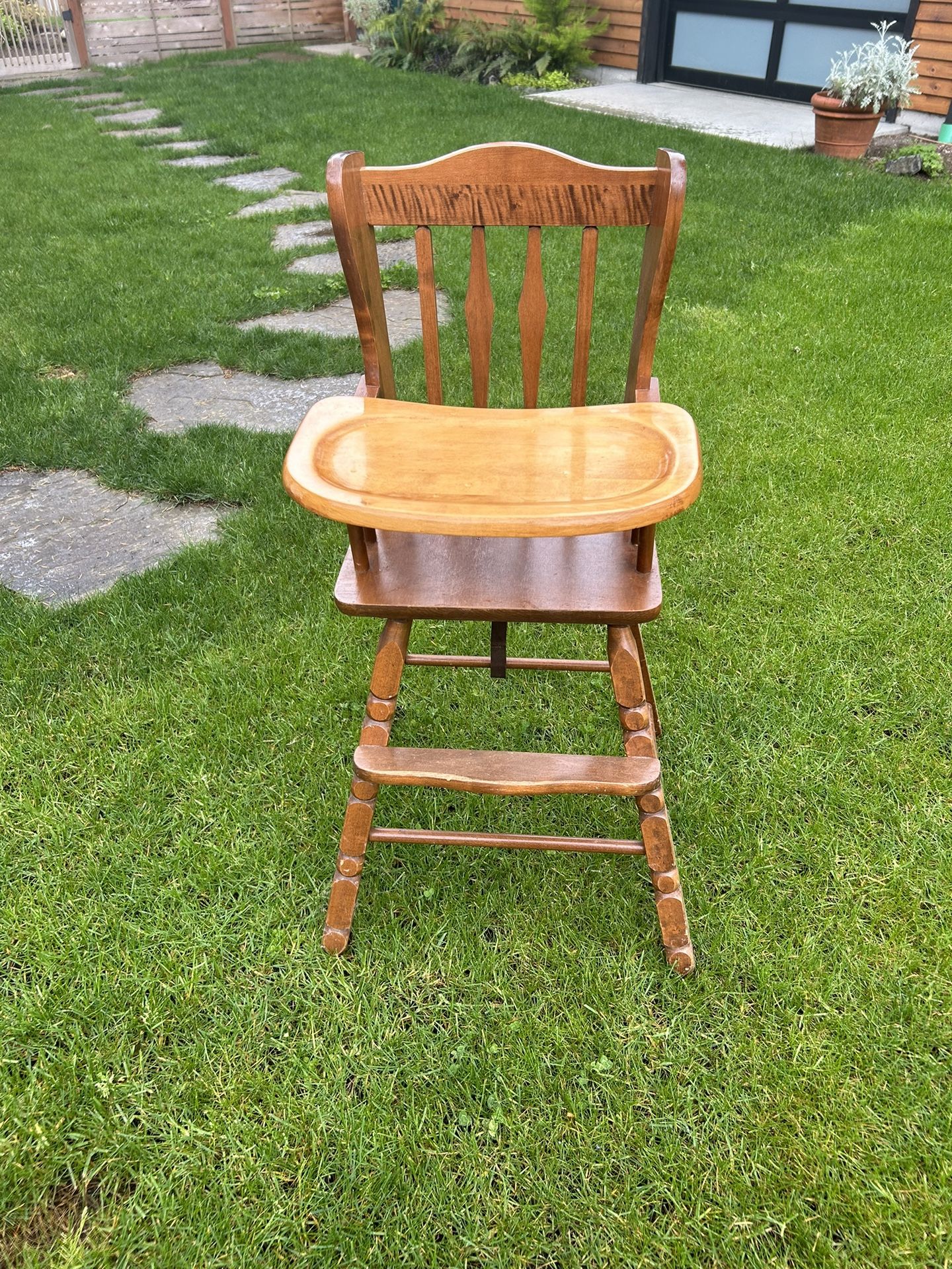 Wood High chair