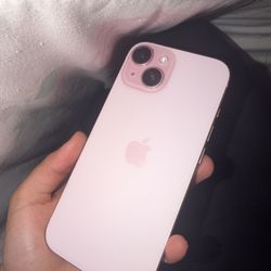 Pink iPhone 15