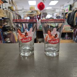 Coca-Cola Glasses, Set Of 2 