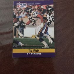 Viking Football Card 