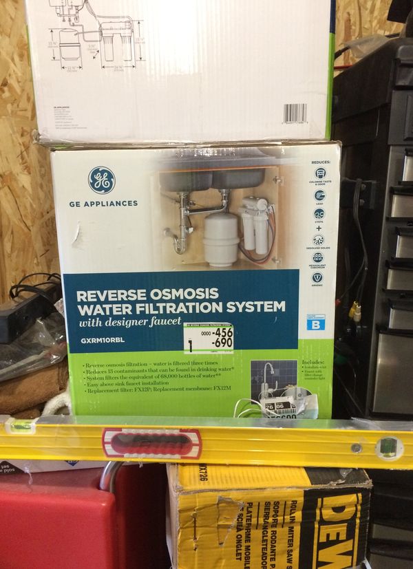 GE reverse osmosis water system, new in box $100 for Sale in Oak Park