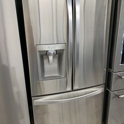 Kenmore Elite French Door In Stainless Steel Used