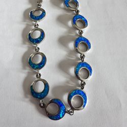 Blue Opal Bracelet 
