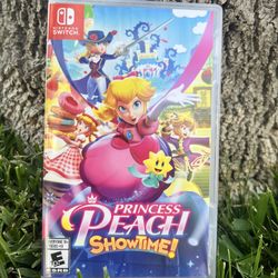 Princess Peach Showtime Game 