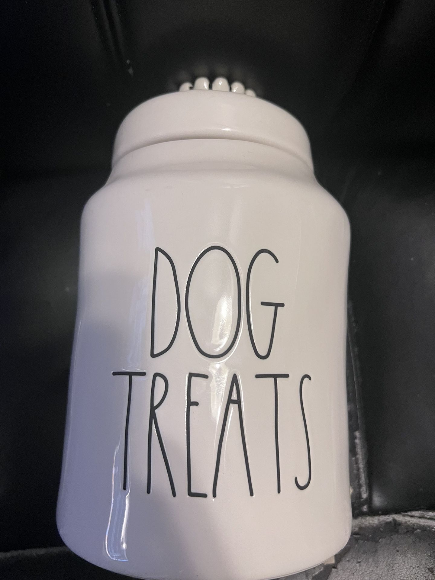 Rae Dunn Dog Treat Jar 