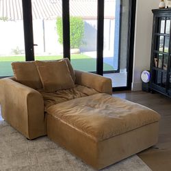 Joybird Bryant Chair And A Half + Ottoman