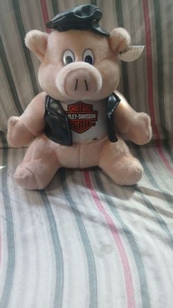 Harley-Davidson Plush Pig 1993