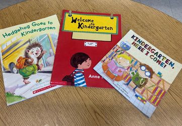 Kindergarten books bundle of 3