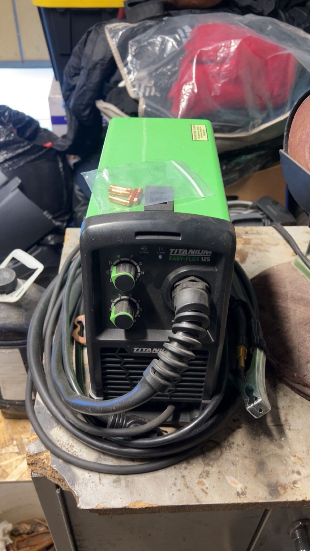 Small flux core welder 