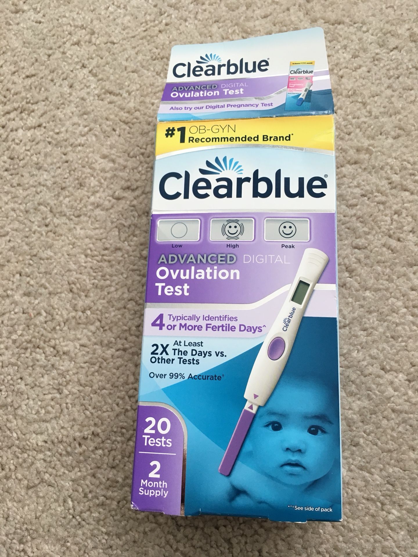 Clearblue Ovulation Test kit