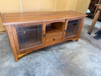 Media Console/Cabinet:  Mission Style