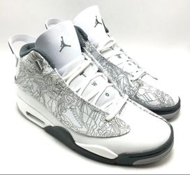 Air Jordan Dub Zero White/Metallic Silver/Cool Grey  New without box Men's size 10 311046-107